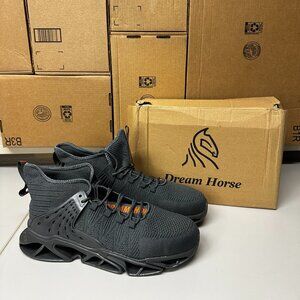 DREAM HORSE Steel Toe Shoes for Men